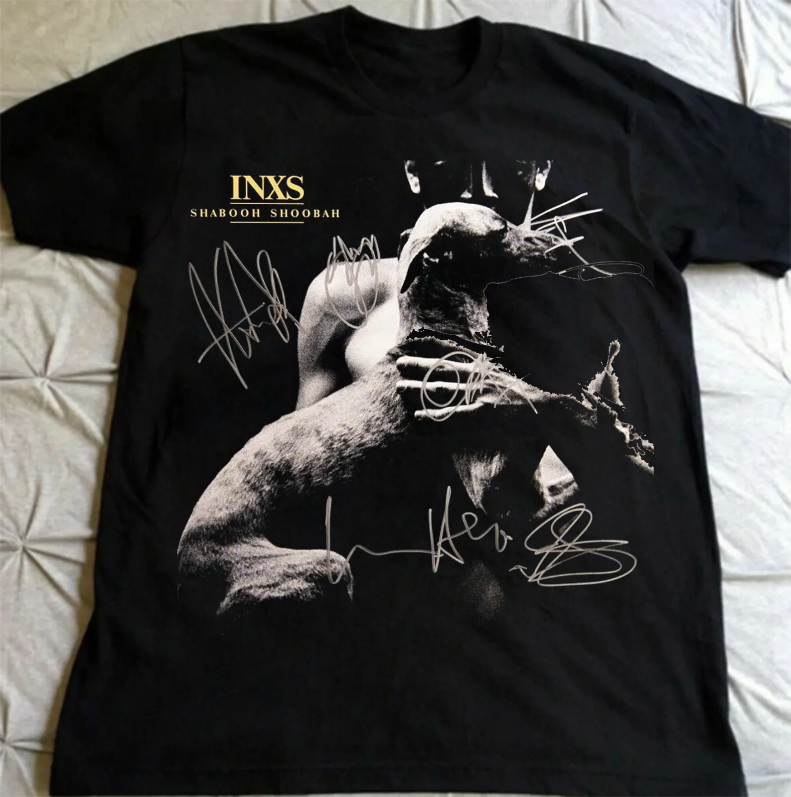 

Футболка унисекс INXS Shabooh Shoobah, цвет черный, CG30511