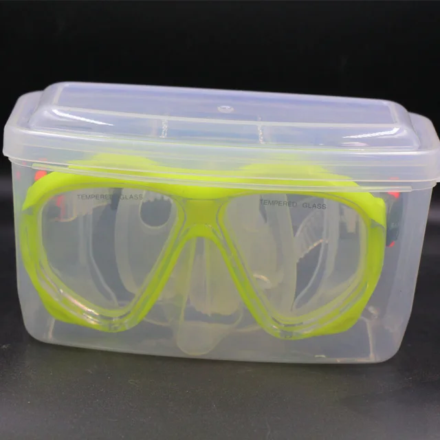 2Pack Scuba Mask Bod Biztosság Búvármaszk Tároló Tok Nyomásálló Pornyelvű - Image 3