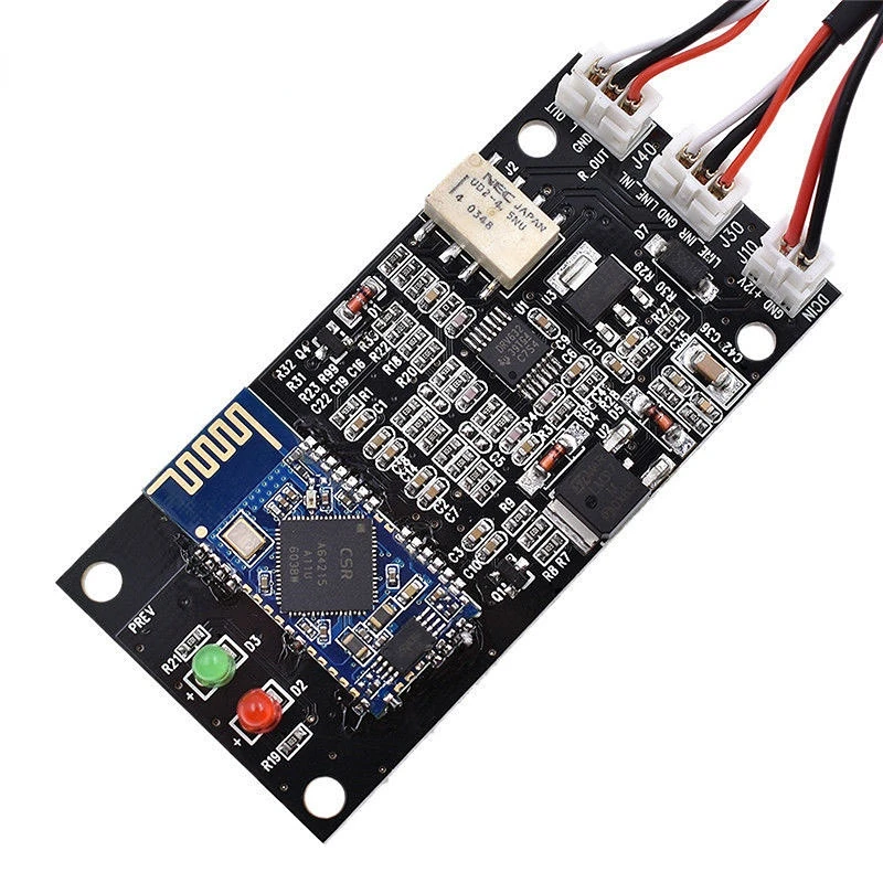 

QCC3034 APT-X беспроводной Bluetooth 5,0 аудио усилитель, стереоприемник, 6-36 в