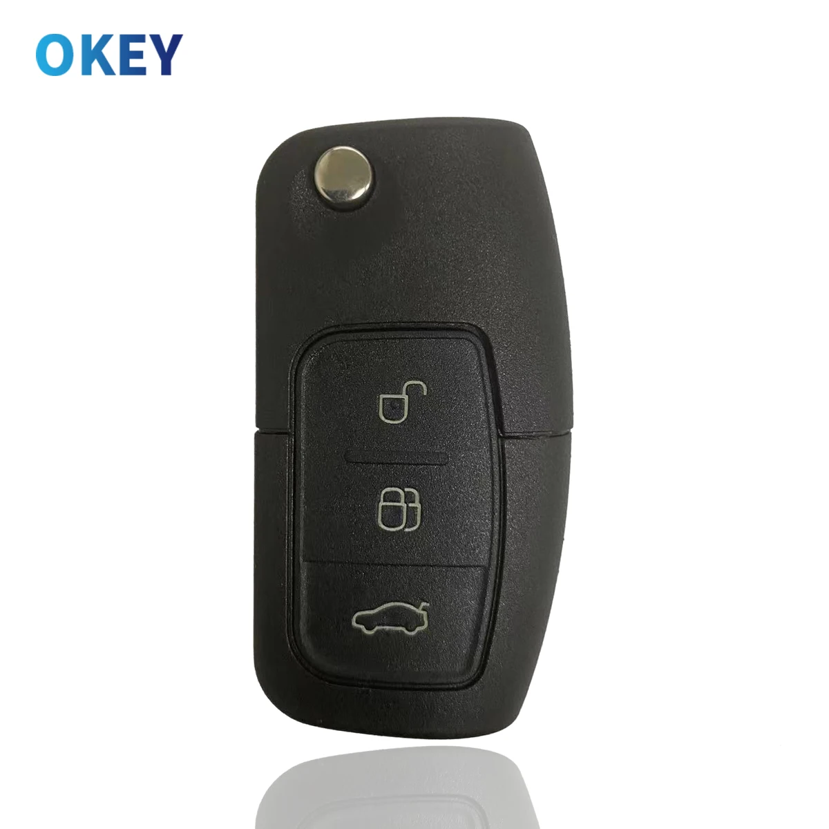 Okey Remote Car Key Shell custodia di ricambio 3 pulsanti per Ford Focus 2 3 mondeo Fiesta portachiavi FO21 HU101Blade - Sdc691c0b0940407198354c4eff7f5944j