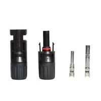 Connecteurs solaires 400/200/100/10 pièces, 1000V DC 30A, kit pour câble photovoltaïque long/MC 2.5/4/6 mm², livraison gratuite 2