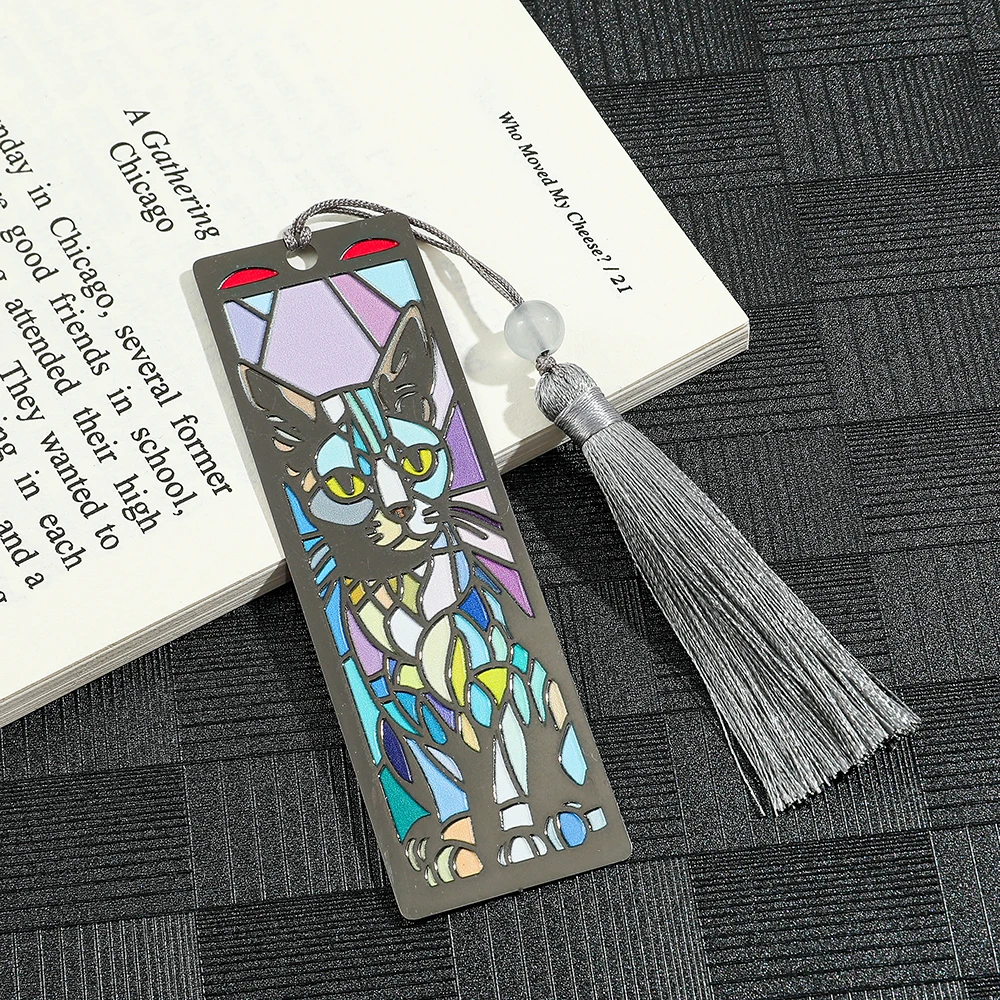 Metal Bookmarks Personalized Creativ Book Accessories Reading Markers Gifts Book Lovers Women Men