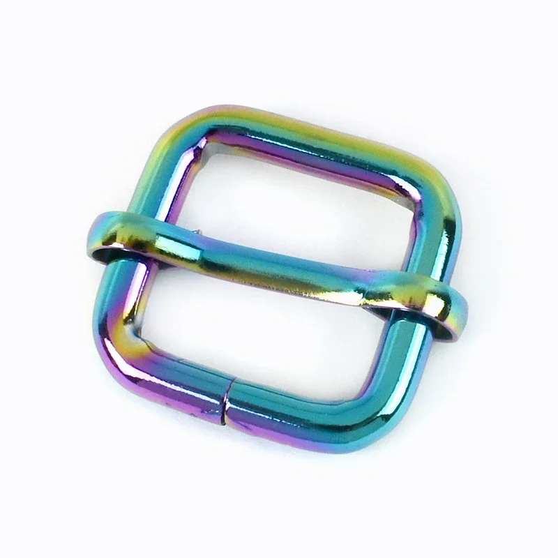 Weddecor Lot De 2 Boucles Réglables Triglide En Métal Pour Réparation De Ceintures, Attaches, Sangles, Sacs à Dos, Colliers Pour Animaux Domestiques, Accessoires De Bricolage, Doré, 40 Mm