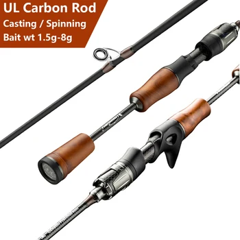 קנו אלי אקספרס  UL,Ultralight Carp Trout Bass Fishing Rod,Solid