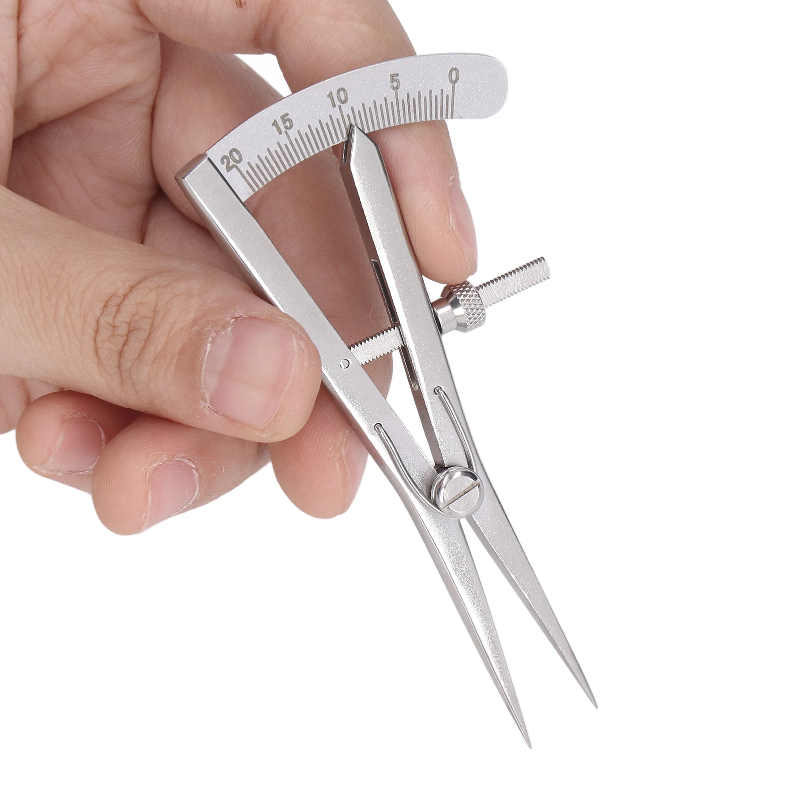 Leather Tools Leather Compass Marking Gauge Adjustable for Leather Trimming Projects Metal Compass Wing Divider leather craft tool kit,leather craft tools,leather craft tool