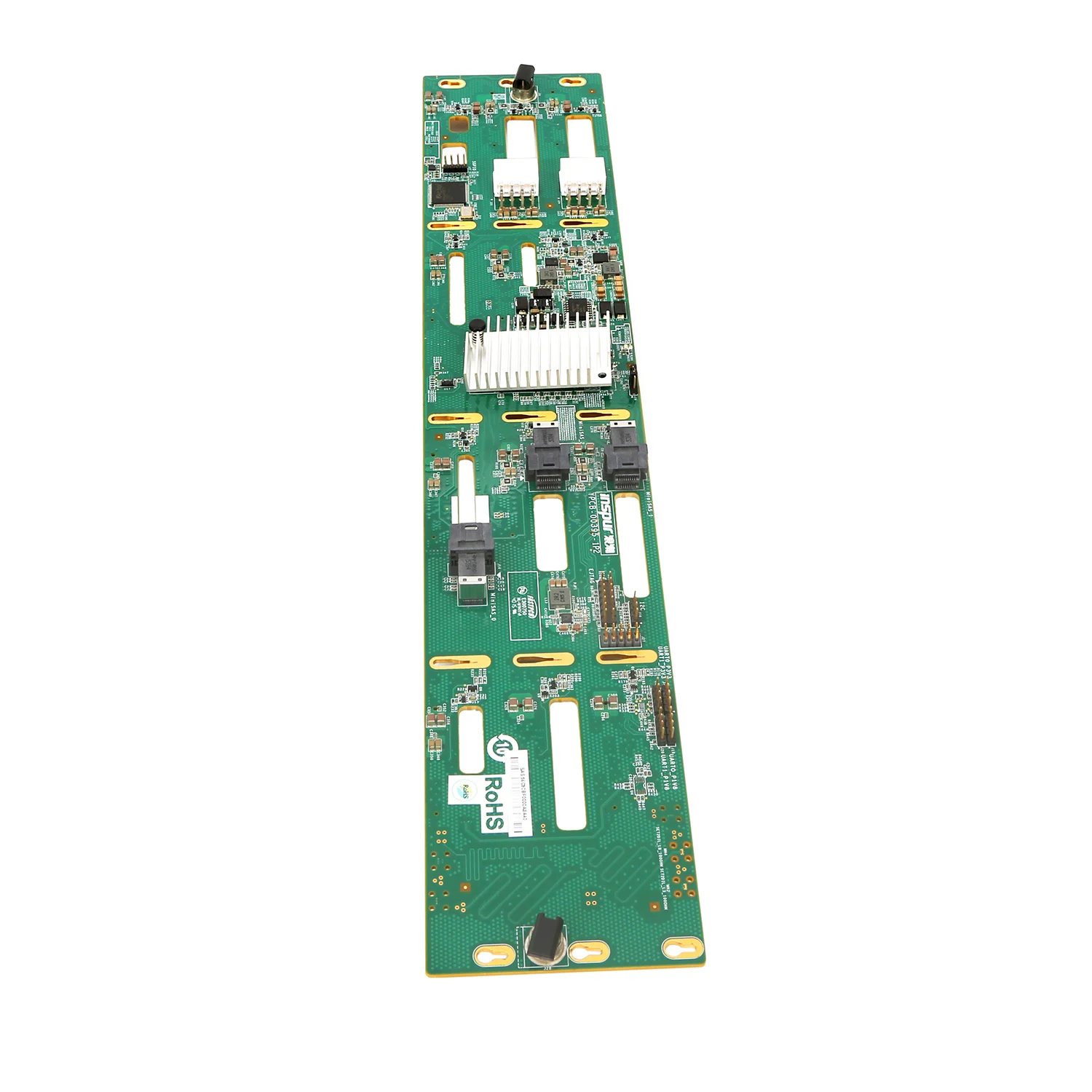 

3 Ports SFF 8643 Server Backplane Circuit Board 2*4pin Power Supply Heat Dissipation HDD Adapter 12*SFF 8639/U.2 Motherboard