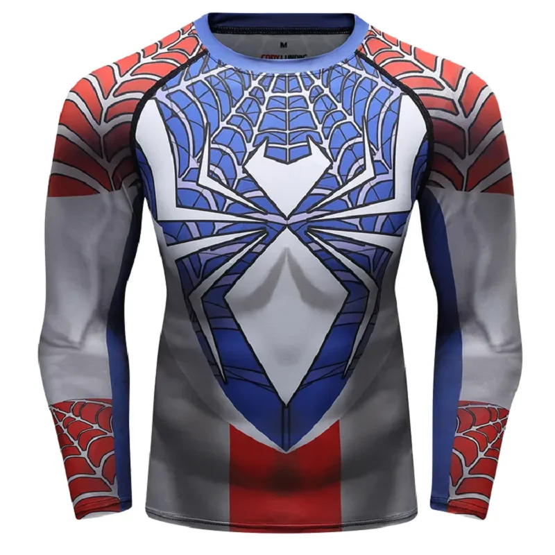 

Cody Lundin Men Custom Muay Thai MMA Kickboxing Sportswear Running BJJ Rashguard Shirt Fitness Boxing Jersey Training Rash Guard