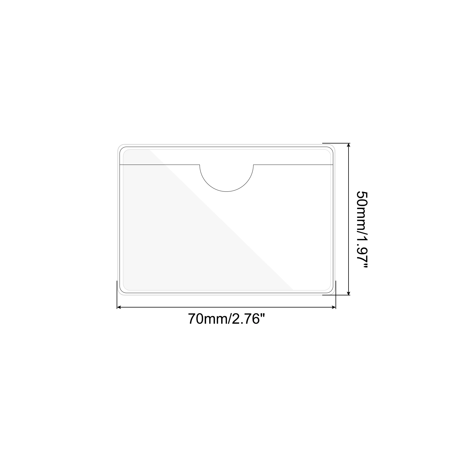 20Pcs Self-Adhesive Label Card Holder Index Card Pockets Holder Clear Plastic Card Holder Adhesive Label Holder with Top Open 3