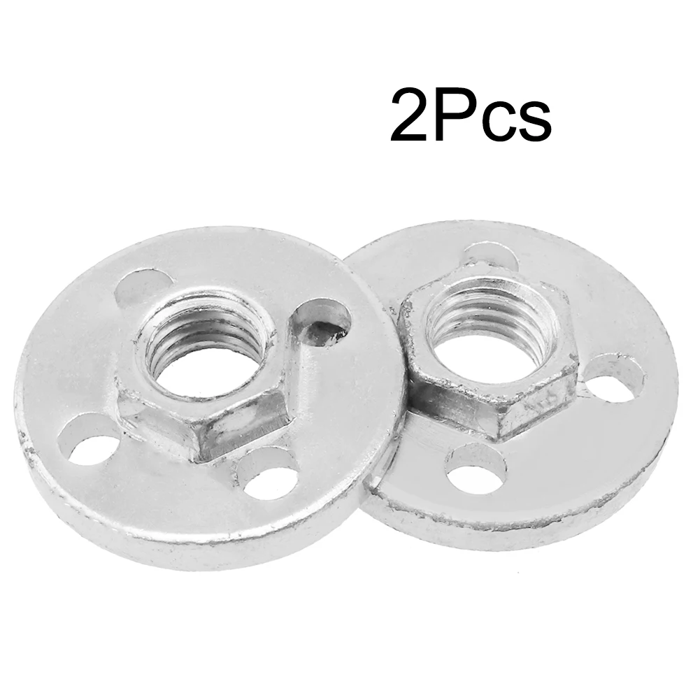 Platen Cover Pressure Plate 100 Type 2pcs Angle Grinder Cover Fitting Tool Four-hole Hexagon Nut Polishing New