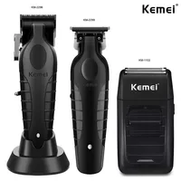 Kemei KM-2296 KM-2299 KM-1102 Professional Hair Clipper Kit Electric Shaver Male Hair Cutting Machine Men’s Cordless Trimmer 1