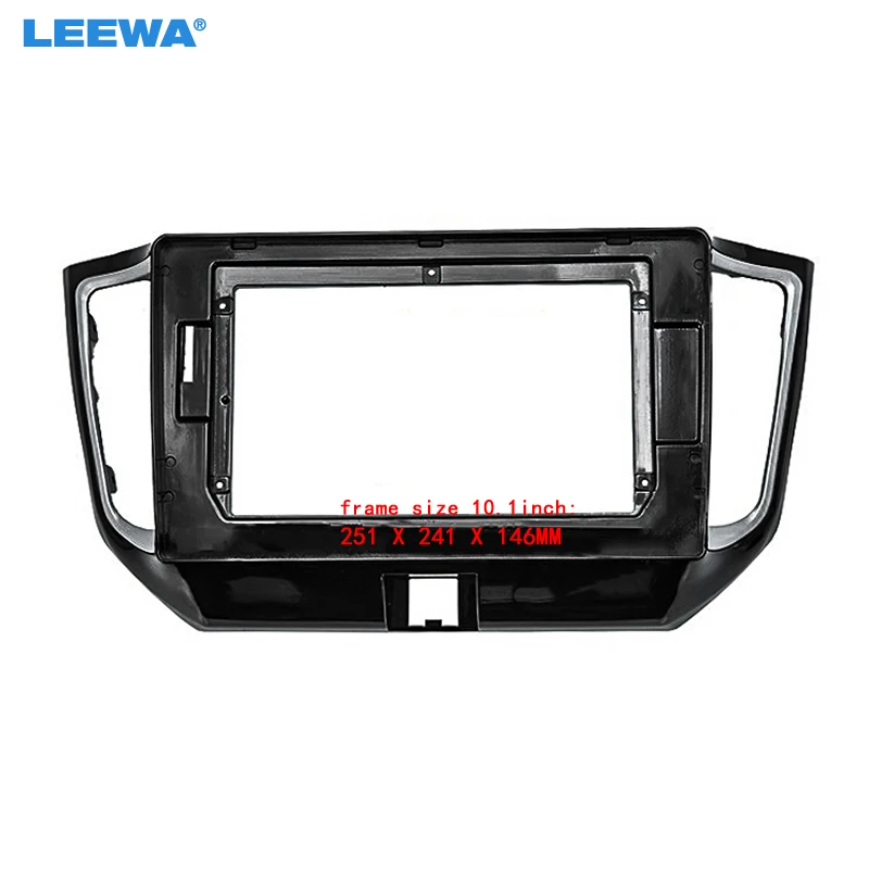 

Автомобильная аудиосистема LEEWA, 10,1 дюйма, лицевая панель с большим экраном, рамка Fascia Для venled T70 (15-17), стереопанель, крепление для приборной панели, фотопанель, # CA3402