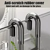 Stainless Steel Over Glass Door Shower Door Back Shower Towel Rack S-Shape Bathroom Bathrobe Hanger Holder Hooks 2
