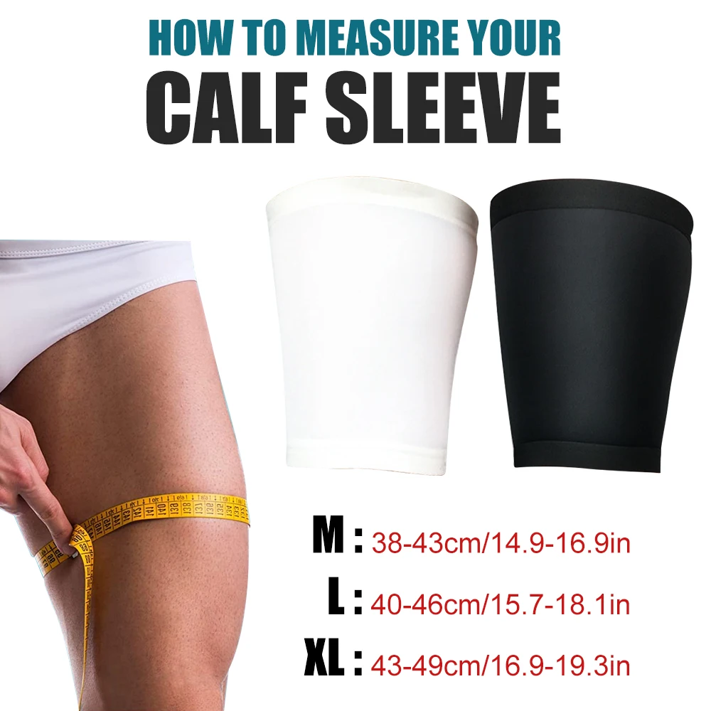 BraceTop Thigh Sleeve For Weight Loss Sports Compression Thigh Wrap Leg Brace Support Pulled Hamstring Strain Injury Tendonitis