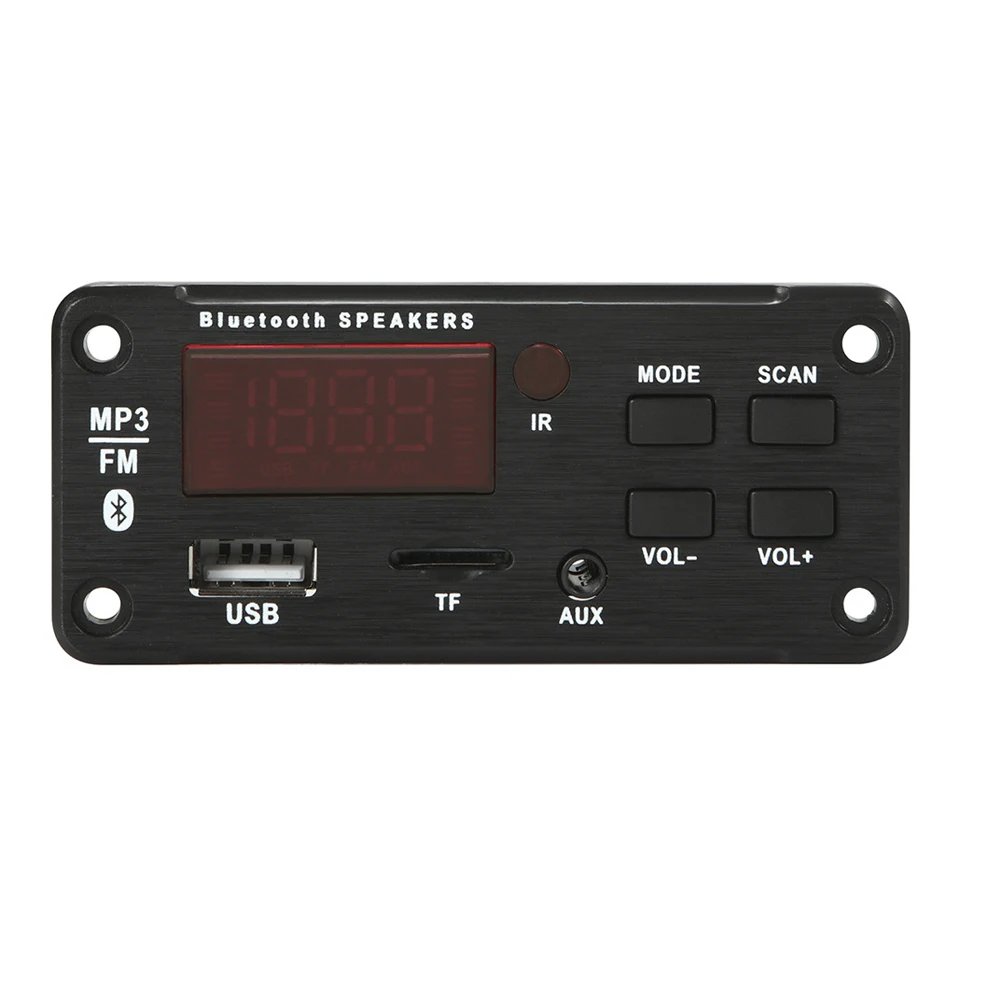 Wireless Bluetooth MP3 WMA Decoder Board Audio Module Music Player Support USB TF AUX FM Audio Radio Module For Car Accessories