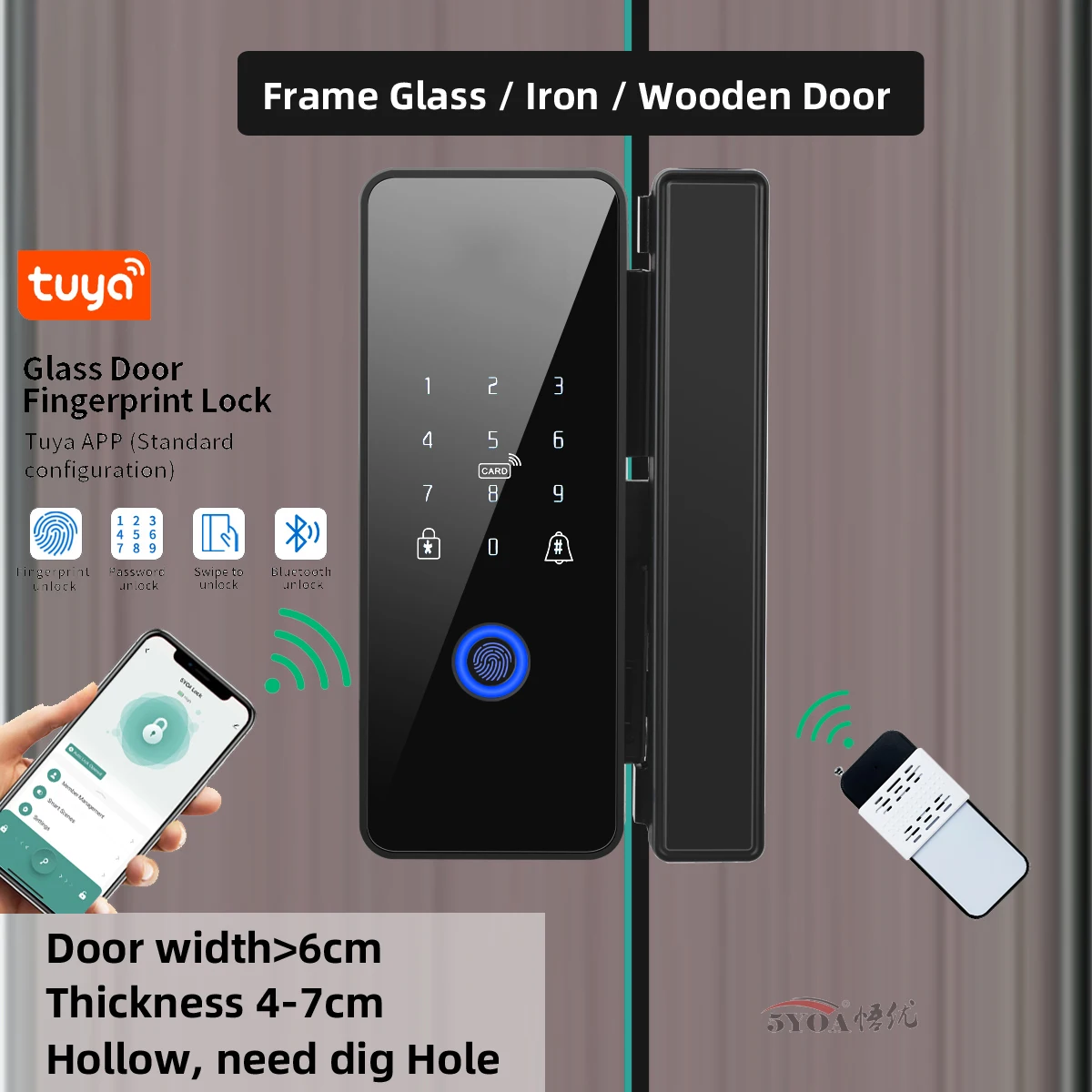 Iron Wooden Remote