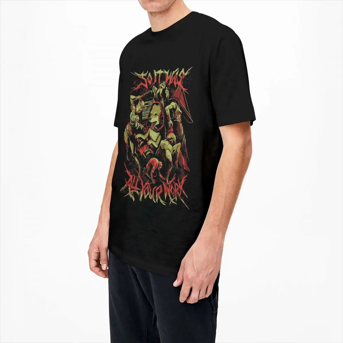 Men So It Was All Your Work T Shirts Silent Hill 2 Game