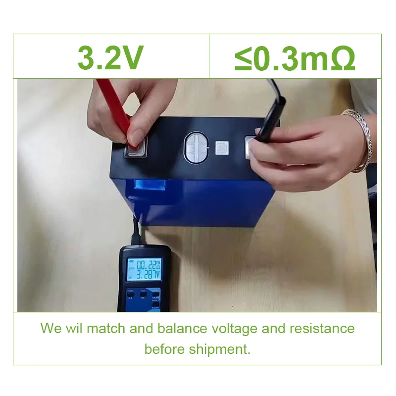 3.2V Lifepo4 Battery 320AH 8000 Cycles Brand New Rechargeable Batteries DIY 12V 24V 48V RV EV Boat Golf Cart Yacht Van Cell Pack 6