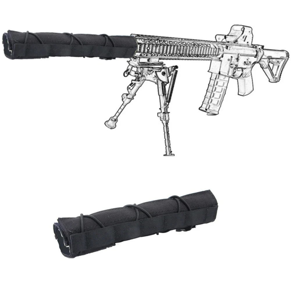 DONGKER Copertura Silenziatore Airsoft - Custodia Tattica Nylon 1000D - Foto 8