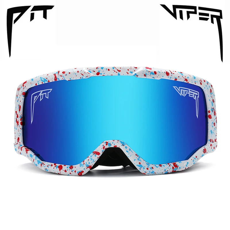 BrandNEWDoubleLayersAntiFogSkiGogglesSnowmobileMaskGlasses