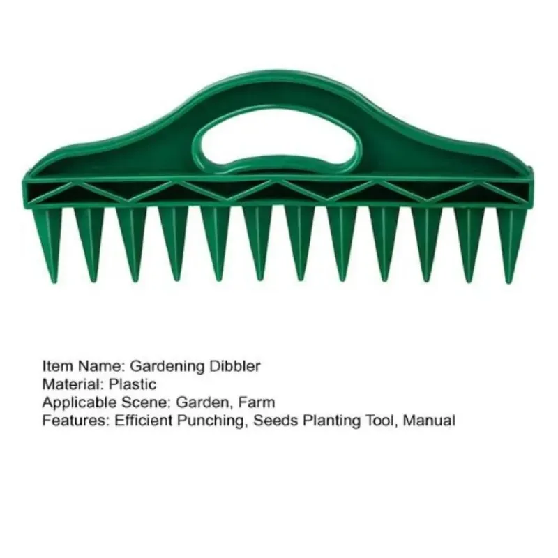 Portable Manual Seed Spreader and Soil Puncher
