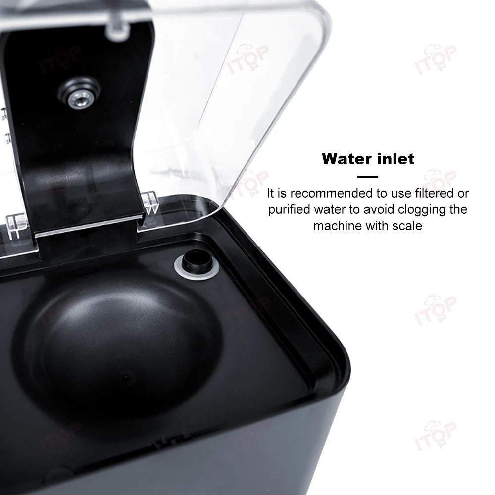 ITOP HTCC Commercial Teacup Cleaner with High-Temperature Steam 150°C Food-Grade Materials Compatible with Various Cup Shapes 5