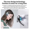NEW 2022 Bluetooth Business Earphone Wireless Earbuds Single Handsfree For Driving HD Call Headphone Microphone Business Headset 2