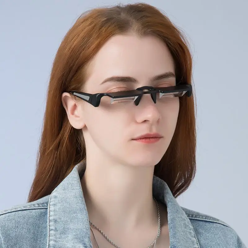 Ultra-light Lazy Glasses Lying Watching TV Horizontal Reading Mirror Full Frame Glasses Lying Reading Special Practical Eyewear reading glasses