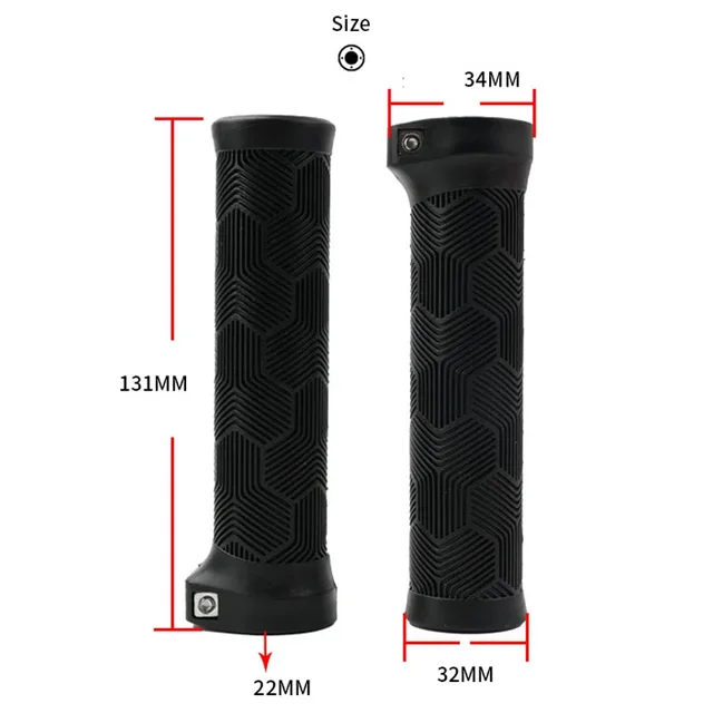 ODI Rubber bicycle grips 22mm purple brown pink orange black Ergonomic MTB handlebar grips for dirt pit bmx Mountain bike grips 5