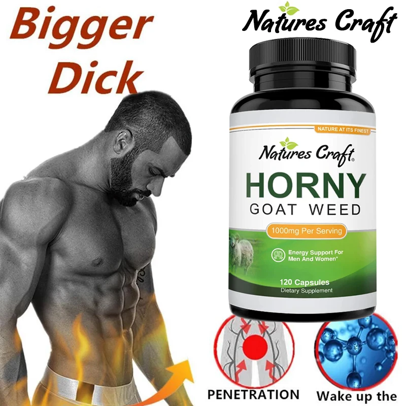 HornyGoatWeedExtractPlusTribulusSawPalmettoLArginineand