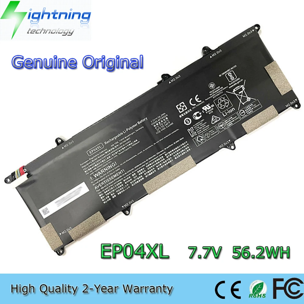 Nuova Batteria Originale Originale Ep04Xl 7.7V 56.2Wh Per Laptop Per Hp Elite Dragonfly G1 G2 Max Hstnn-Ib8Y Hstnn-Db9J