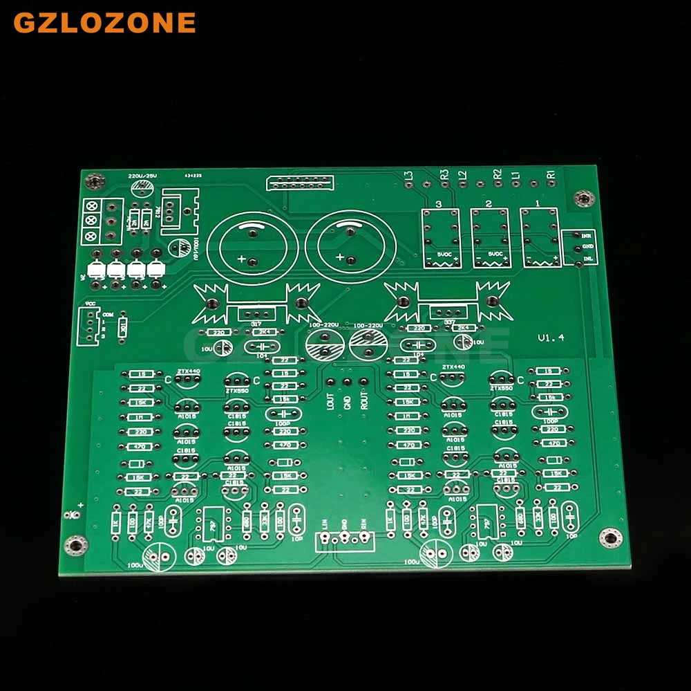 Riferimento Accuphase C3850 Circuito Preamplificatore Con Ingresso Segnale A 3 Vie Pcb Nudo