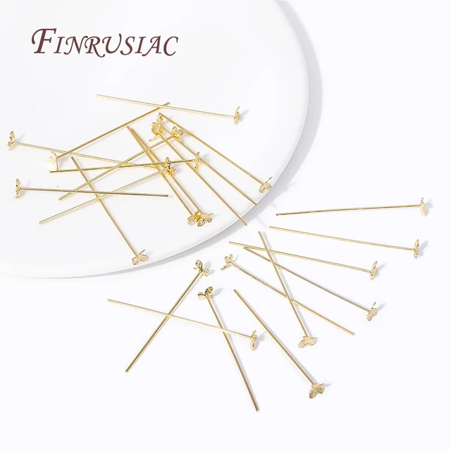 DIY 주얼리 제작을 위한 트렌디하고 하이 퀄리티 나비 모양 핀