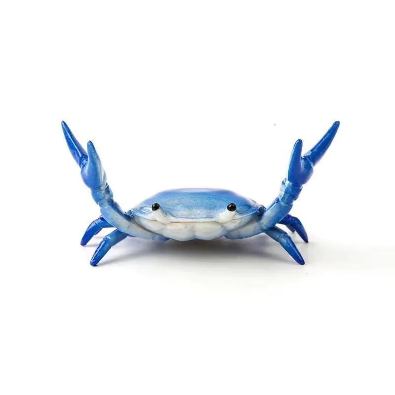 Creative Design pen holder Weightlifting Crab Pen Holder Item Placement Holding Bracket Ornament Model