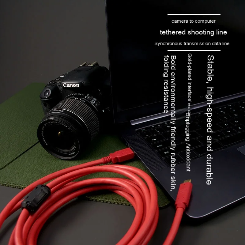 USB Type-Cカメラケーブル,キヤノン,テザー,撮影ライン,eos r,rp