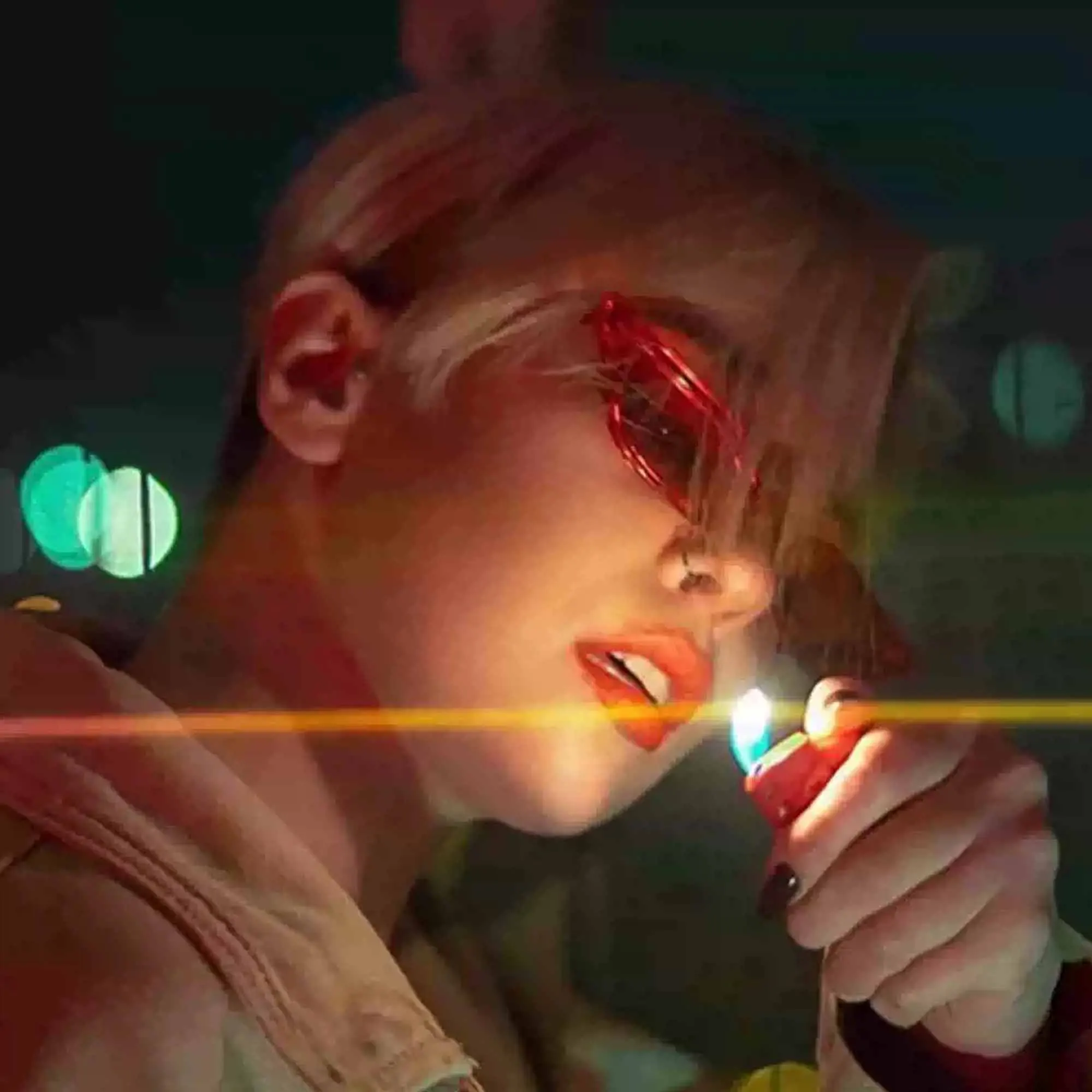 레인보우 블루 브러쉬드 와이드스크린 영화 효과 필터 (사진 및 비디오 촬영용, 캐논, , 후지, 니콘 호환)