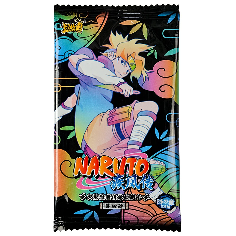 KAYOU Original Naruto Box-Karten Uzumaki Sasuke Ninja-Spiel Sammelkarten Seltene Karten Box Flash-Karten Spielzeug – Detail 20