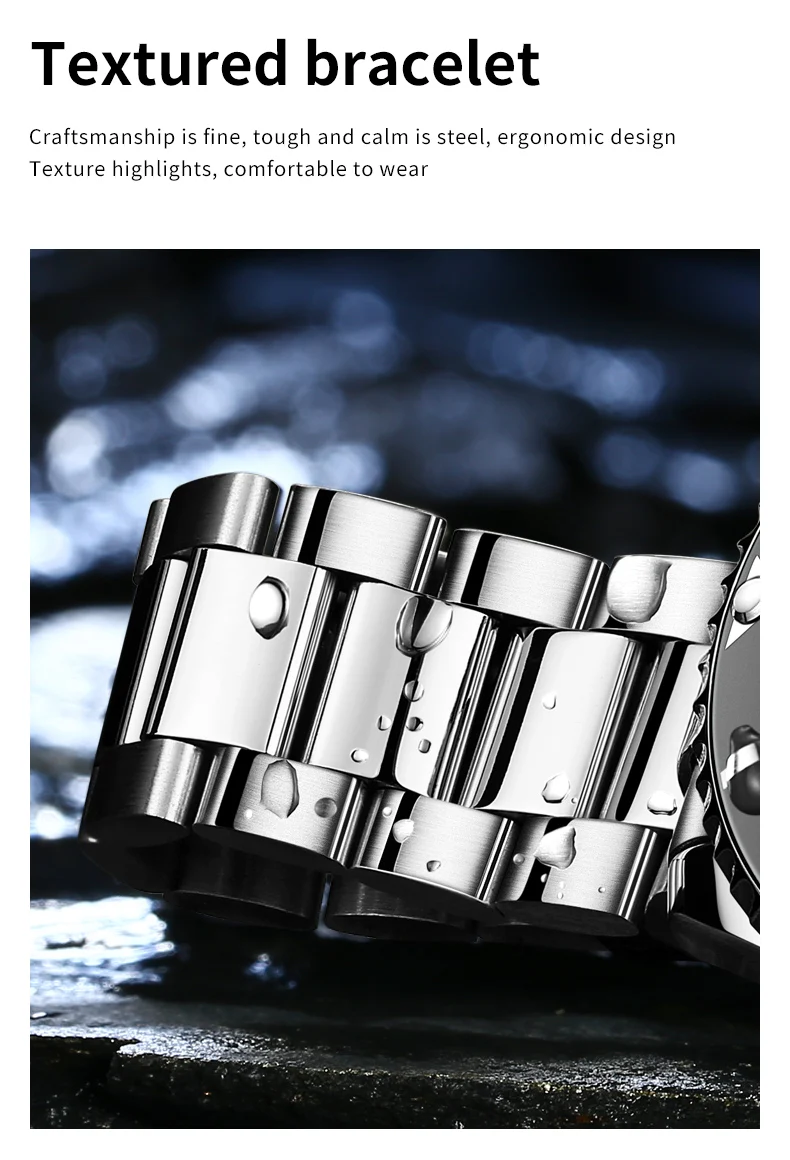 BINBOND B920G Men's Watch description image 13