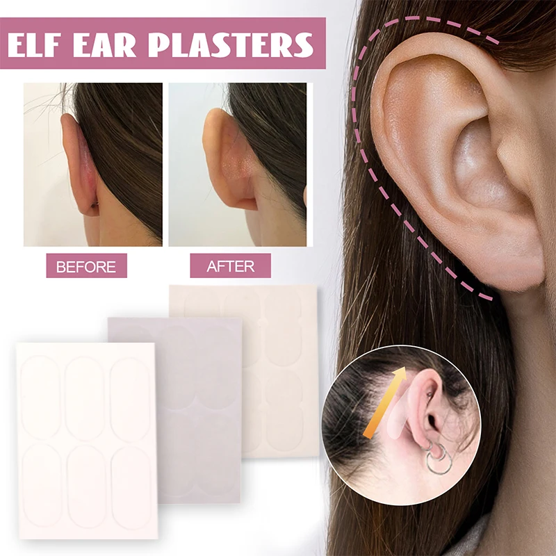 Elf Ear Stickers Veneer Ears Become Ear Correction Vertical Ear Sticker  Stand ID Photo Stereotypes V-Face Stickers Magic Sticker - AliExpress