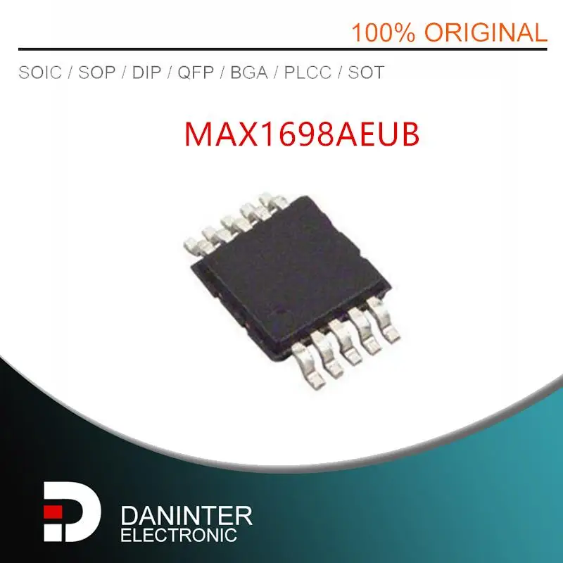 

MAX1698 MAX1698AEUB MSOP10 5PCS/LOT