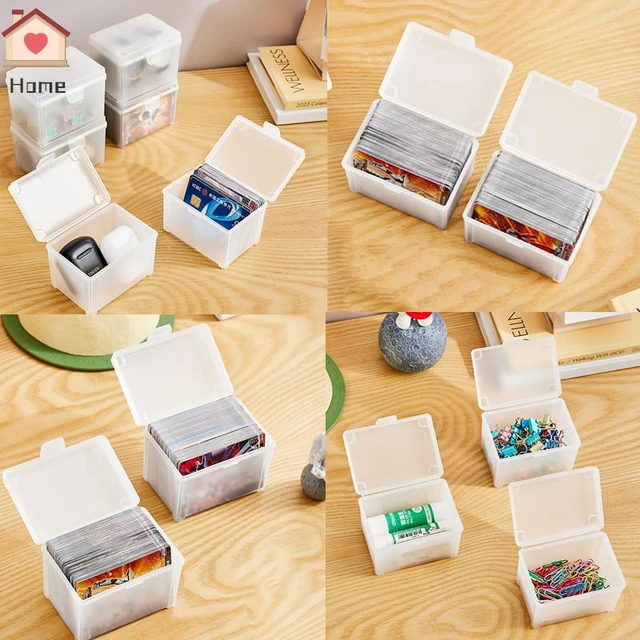 1Pcs Mini Boxes Rectangle Transparent Plastic Jewelry Storage Case  Container Packaging Box for Collecting Small Items Supplies - AliExpress