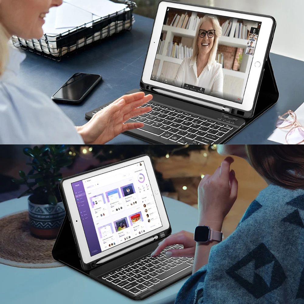 Bluetooth Keyboard Case and Cover