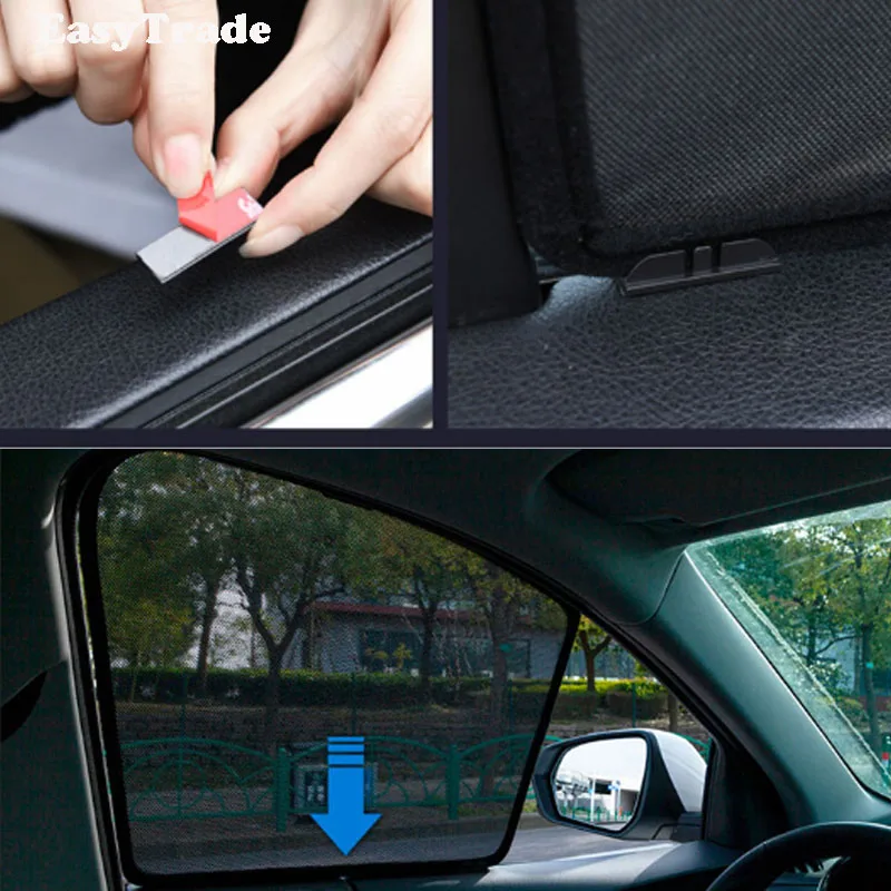 For Kia Picanto MORNING JA 2018-2023 Magnetic Car Sunshade Rear Windshield  Sun Visor Mesh Curtain Side Window Sunscreen Cover - AliExpress