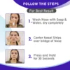 200/100/50PCS Transparent Breath Nasal Strips 2 Supports Stop Snoring Right Aid Nose Patch Good Sleeping Patch Better Breathing 4