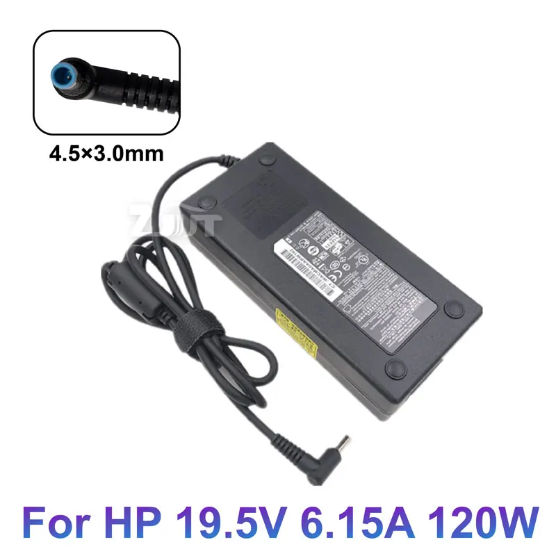 Adattatore AC 120W 19.5V 6.15A Compatibile Con HP Envy DV4 DV6 - Foto 8