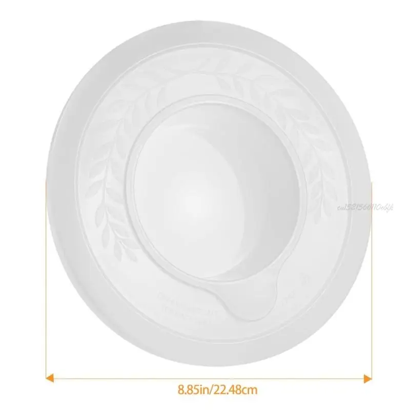 27RB 2PCS 믹서 보울 뚜껑 덮개 4.5-5QT 용량 식기 세척기 안전 플라스틱 덮개 부엌 믹싱 중에 음식물 쓰레기를 최소화합니다.