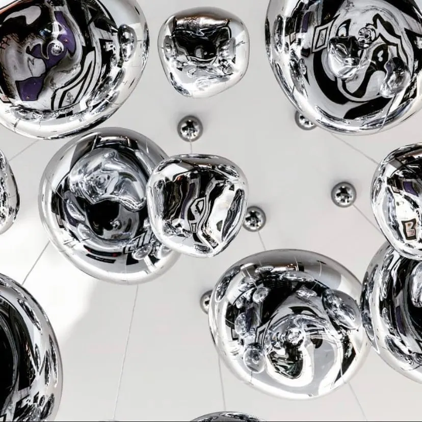 Lava Nordic Glass Led Pendant Light