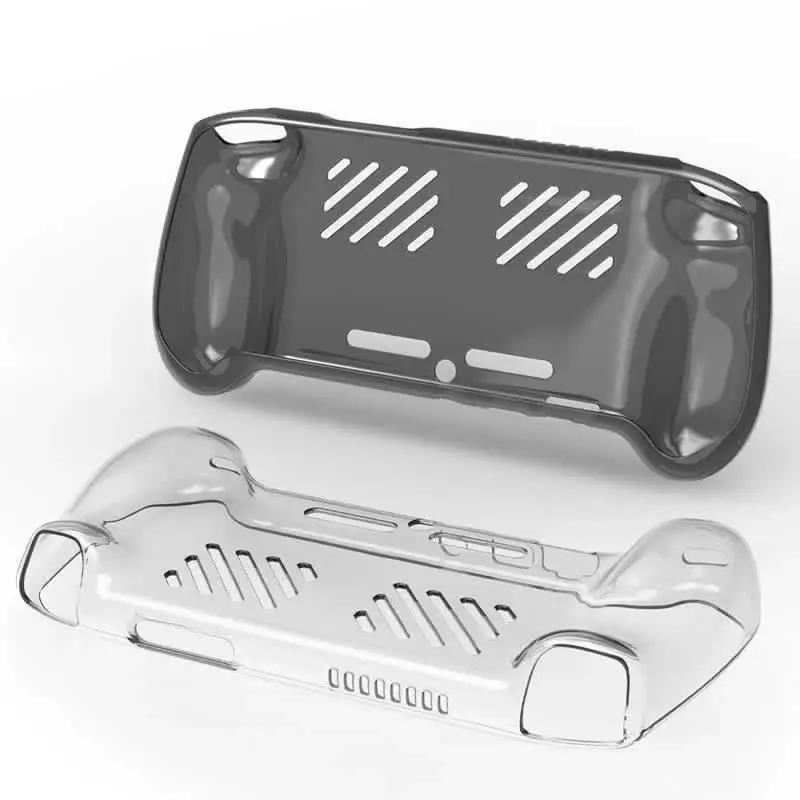 ANBERNIC RG557 クリアパープル TPU保護ケース付き Amazon.com: Clear Case for ANBERNIC RG557 Game Handheld 5.48