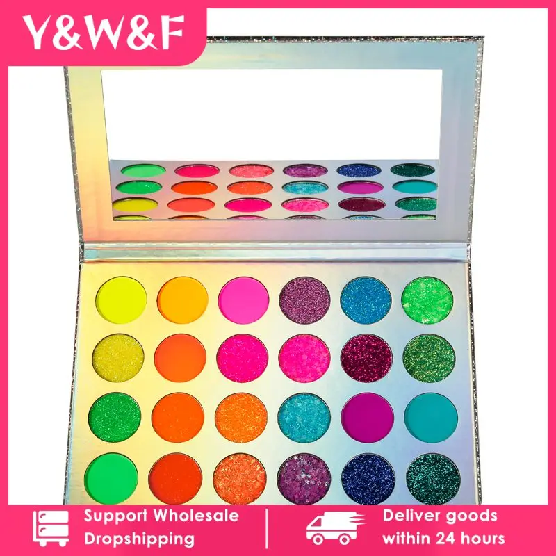 

Тени для век неоновые в темноте, тени для век Aurora Stage Clubbing Makeup, УФ-флуоресцентные тени для век черного цвета