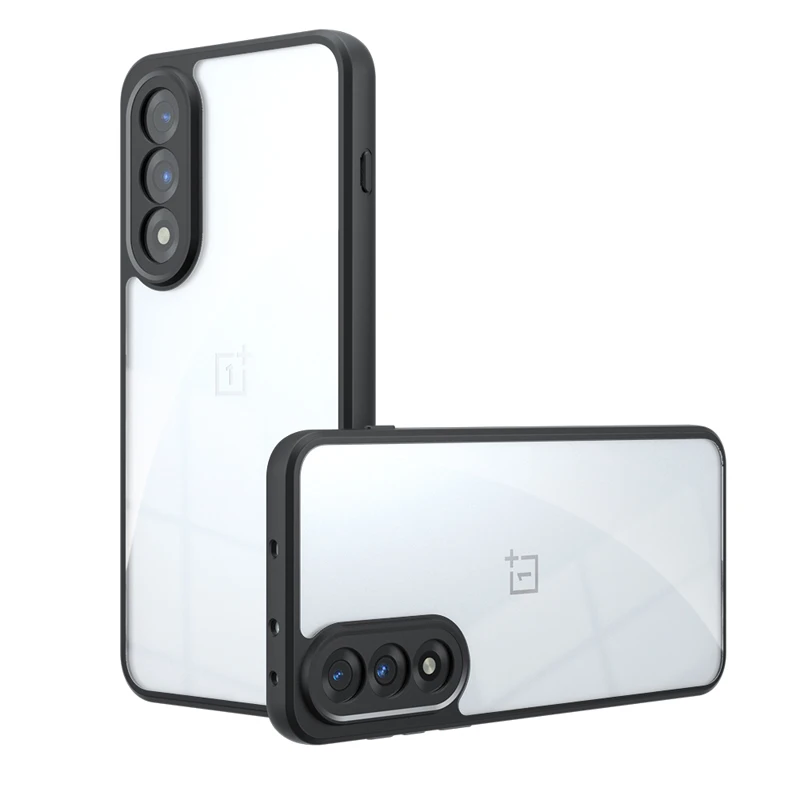 Shockproof Frosted Matte Case with Anti-Fingerprint Transparent Cover
