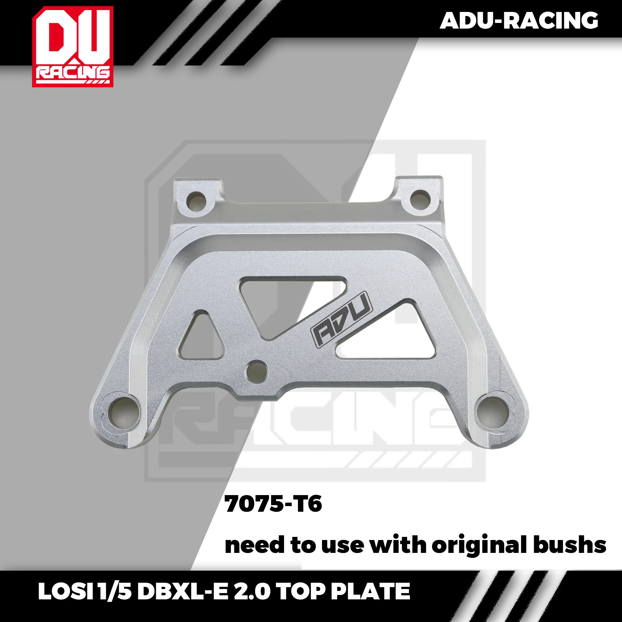 7075-T6 LOSI DBXL E2.0 DBXL CNC Top Plate rc car parts